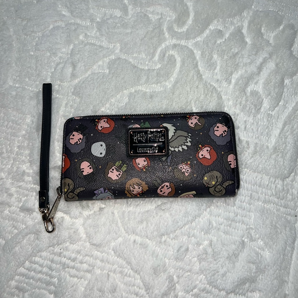 Loungefly Harry Potter Chibi Character Print Wallet